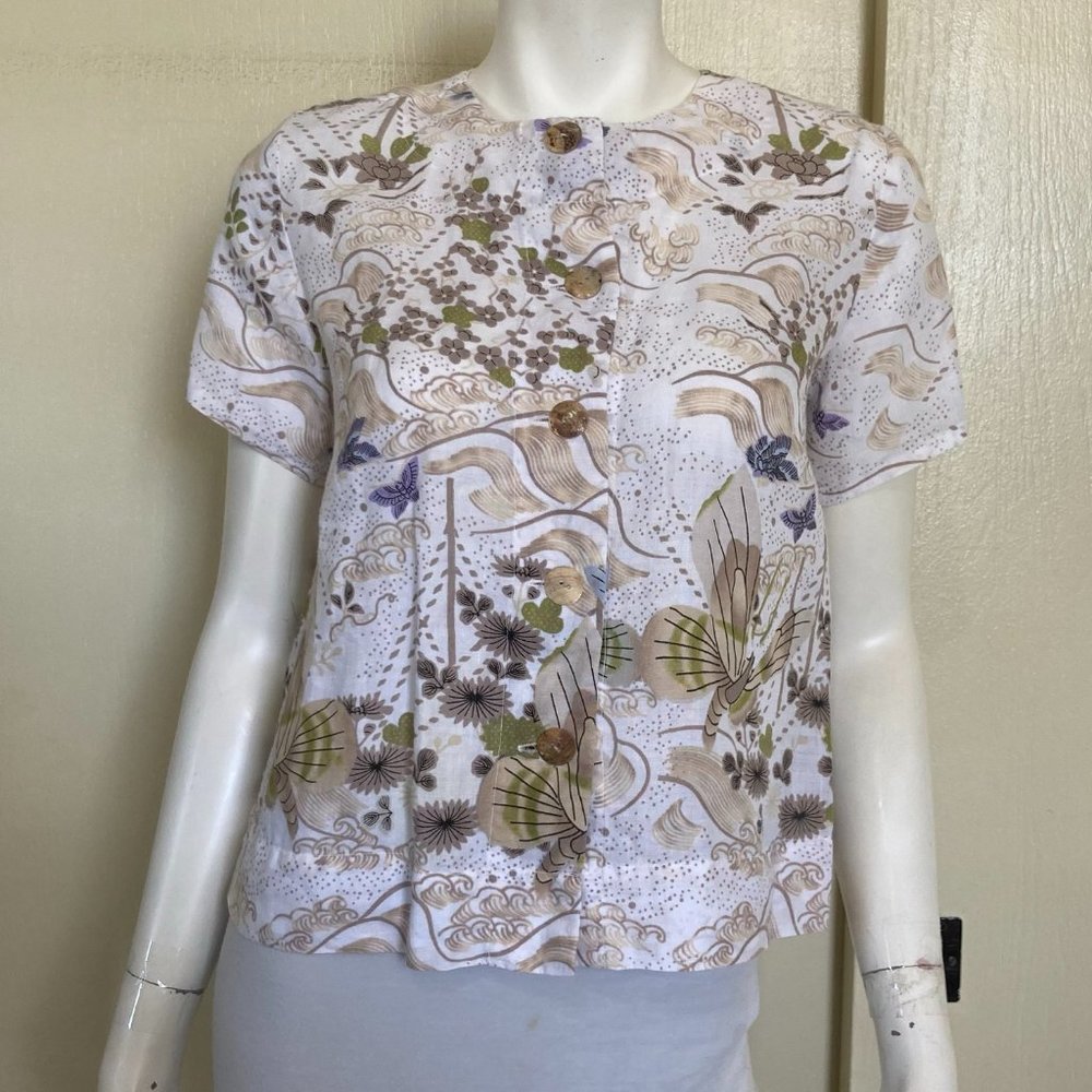 Citron Button Down Shirt XS
